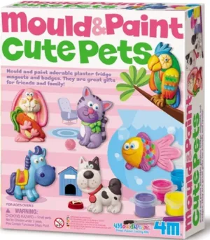 4M - Mould & Paint Cute Pets