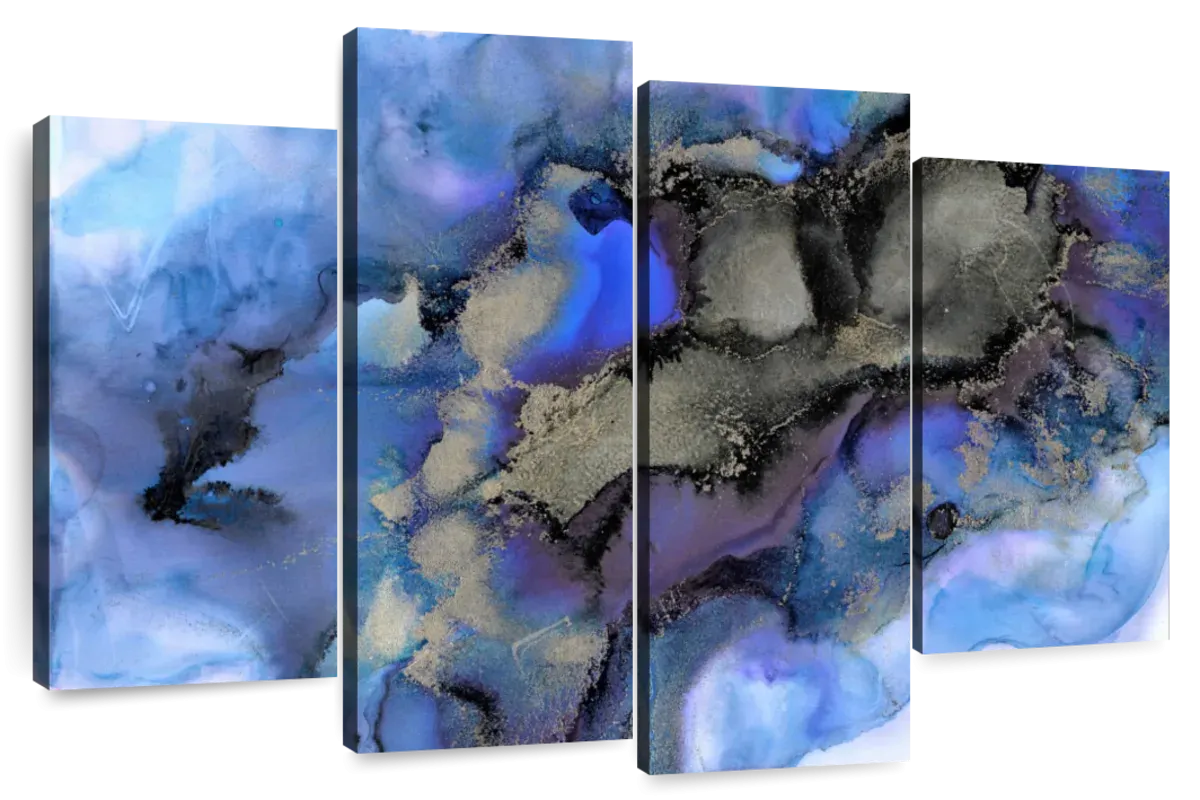 A Blue Mirage Wall Art