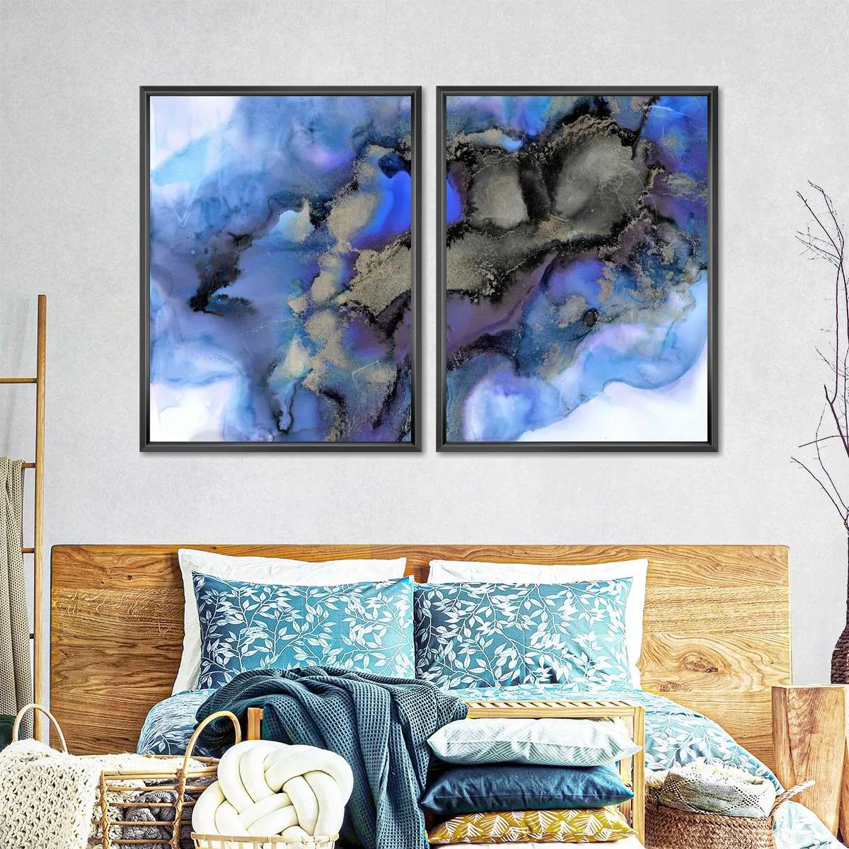 A Blue Mirage Wall Art