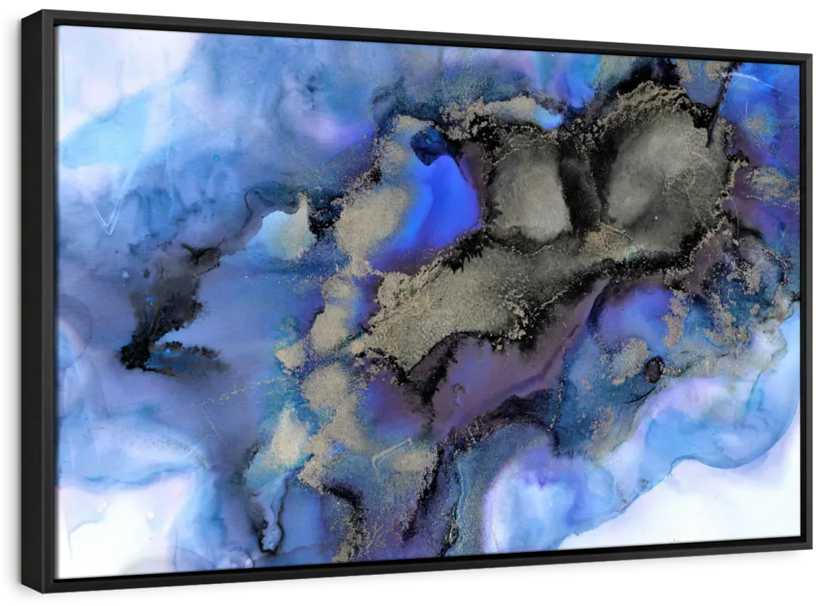 A Blue Mirage Wall Art