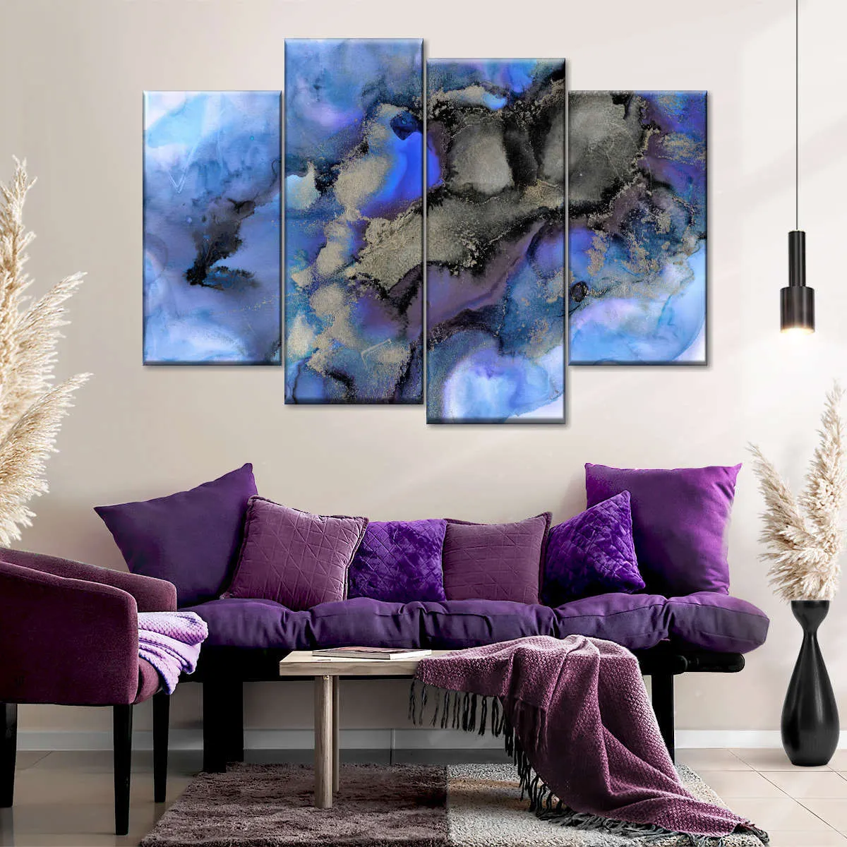 A Blue Mirage Wall Art
