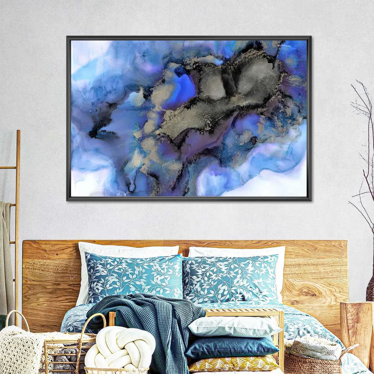 A Blue Mirage Wall Art