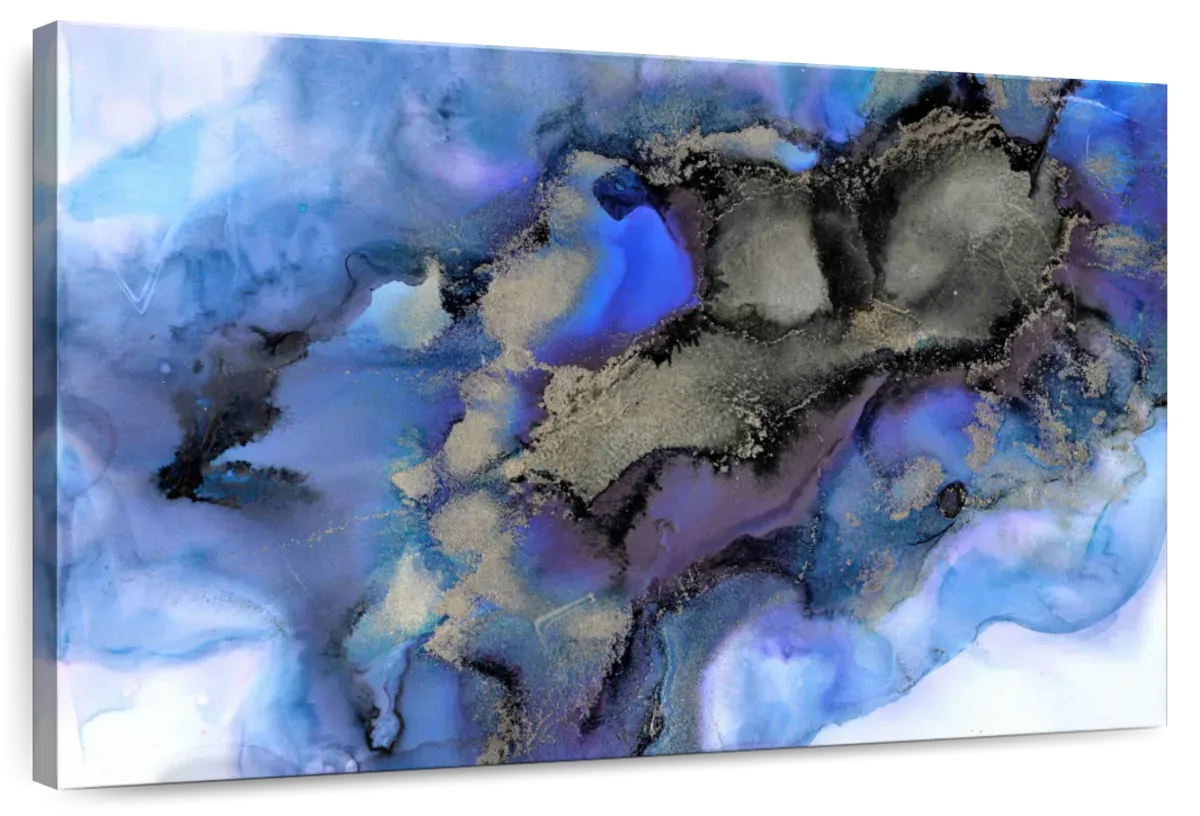 A Blue Mirage Wall Art