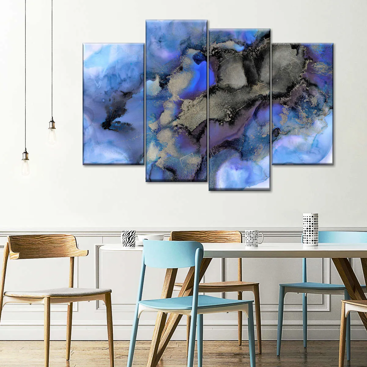 A Blue Mirage Wall Art