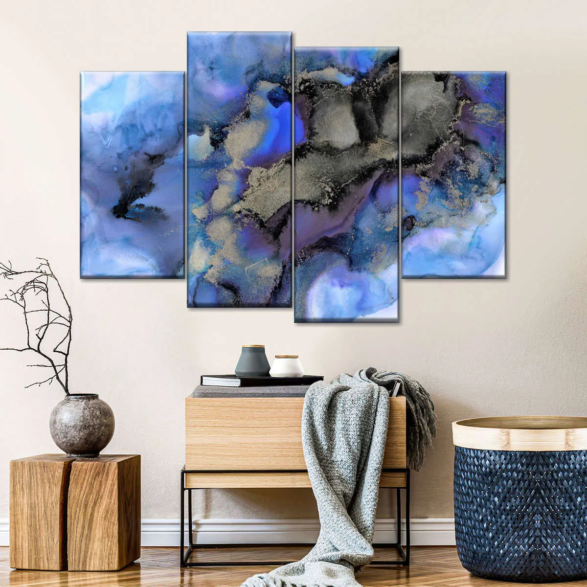 A Blue Mirage Wall Art