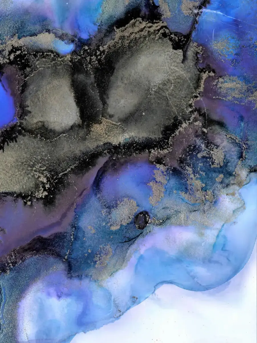 A Blue Mirage Wall Art