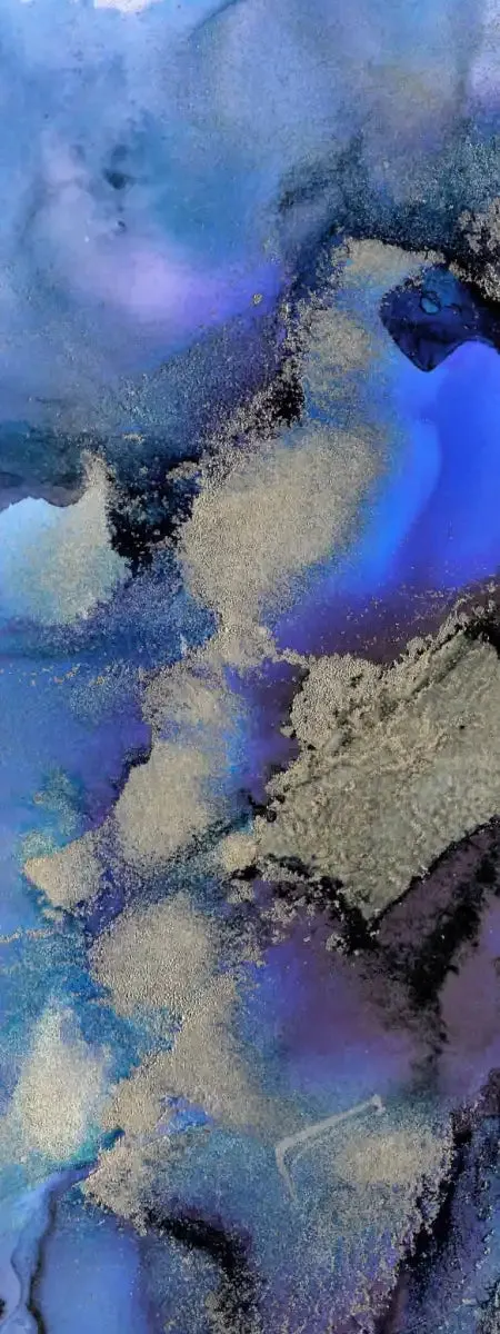 A Blue Mirage Wall Art