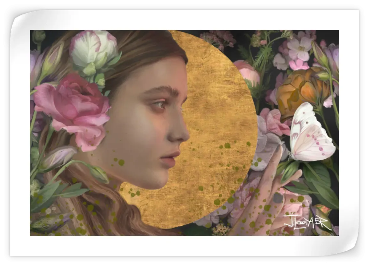 A Butterfly Garden Wall Art