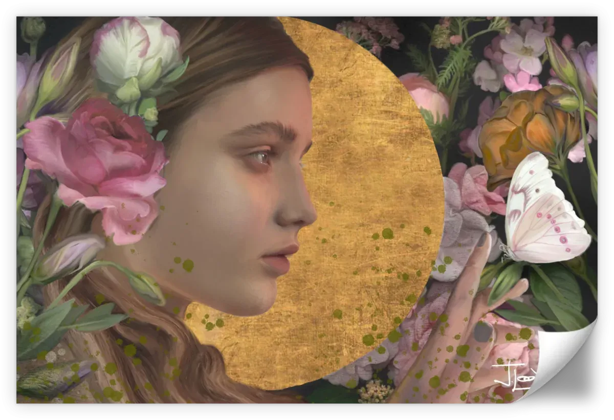 A Butterfly Garden Wall Art