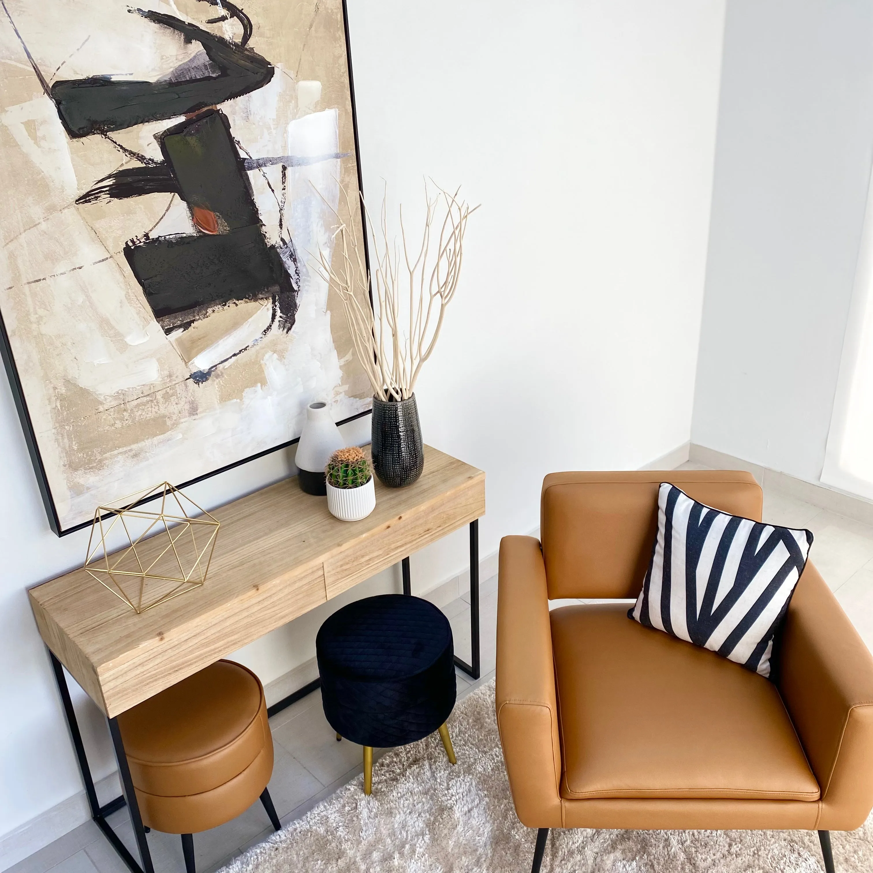 Abstract Desert Wall Art Canvas