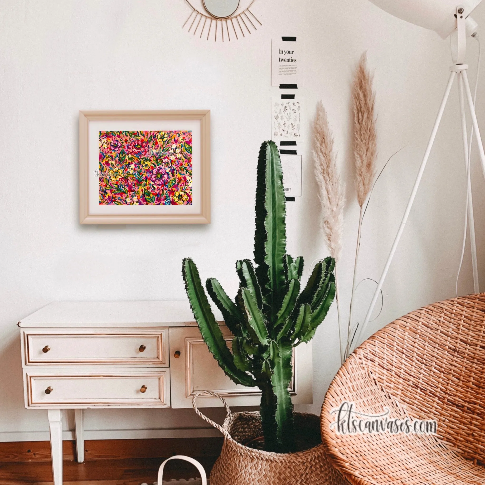 Abstract Garden No. 2 Art Print