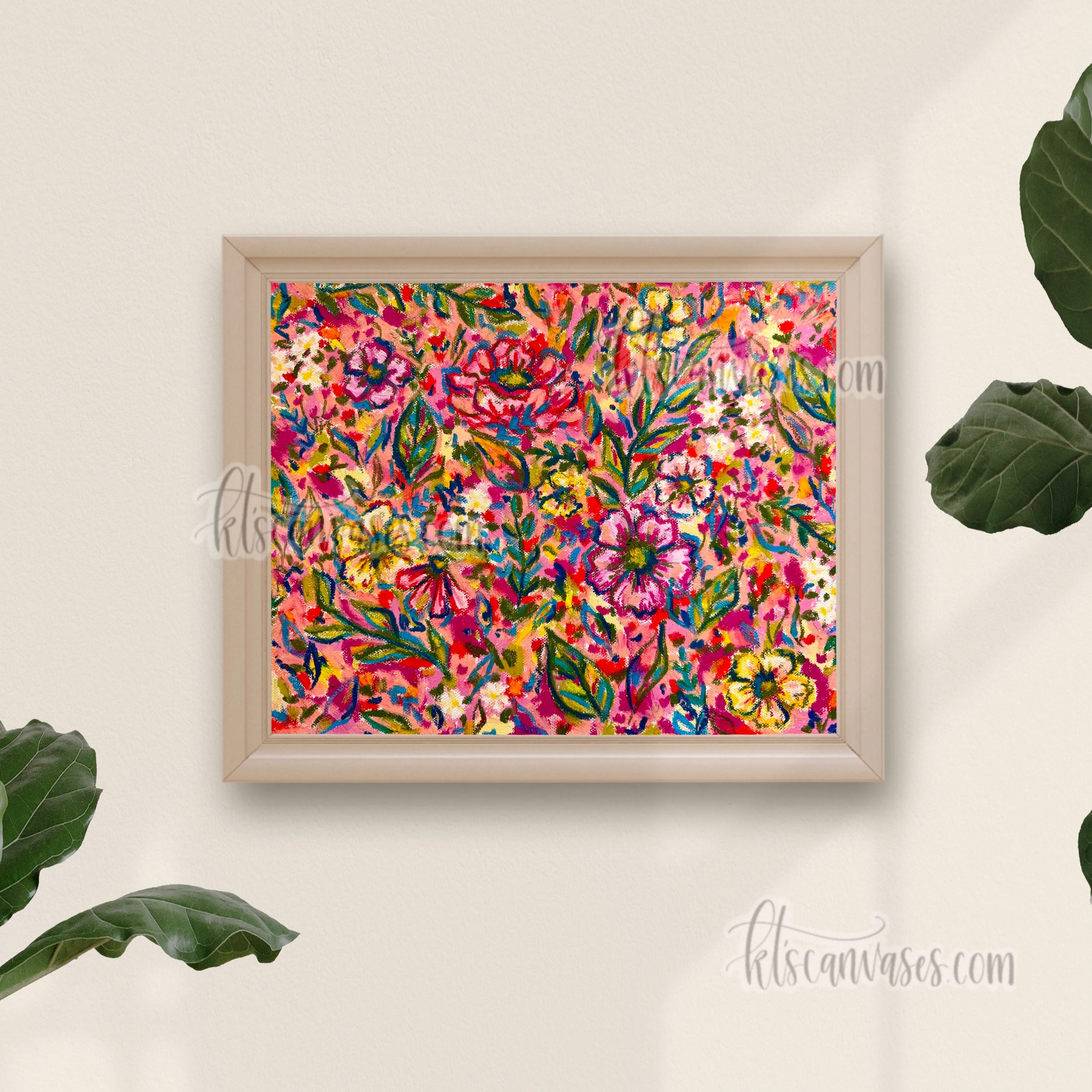 Abstract Garden No. 2 Art Print