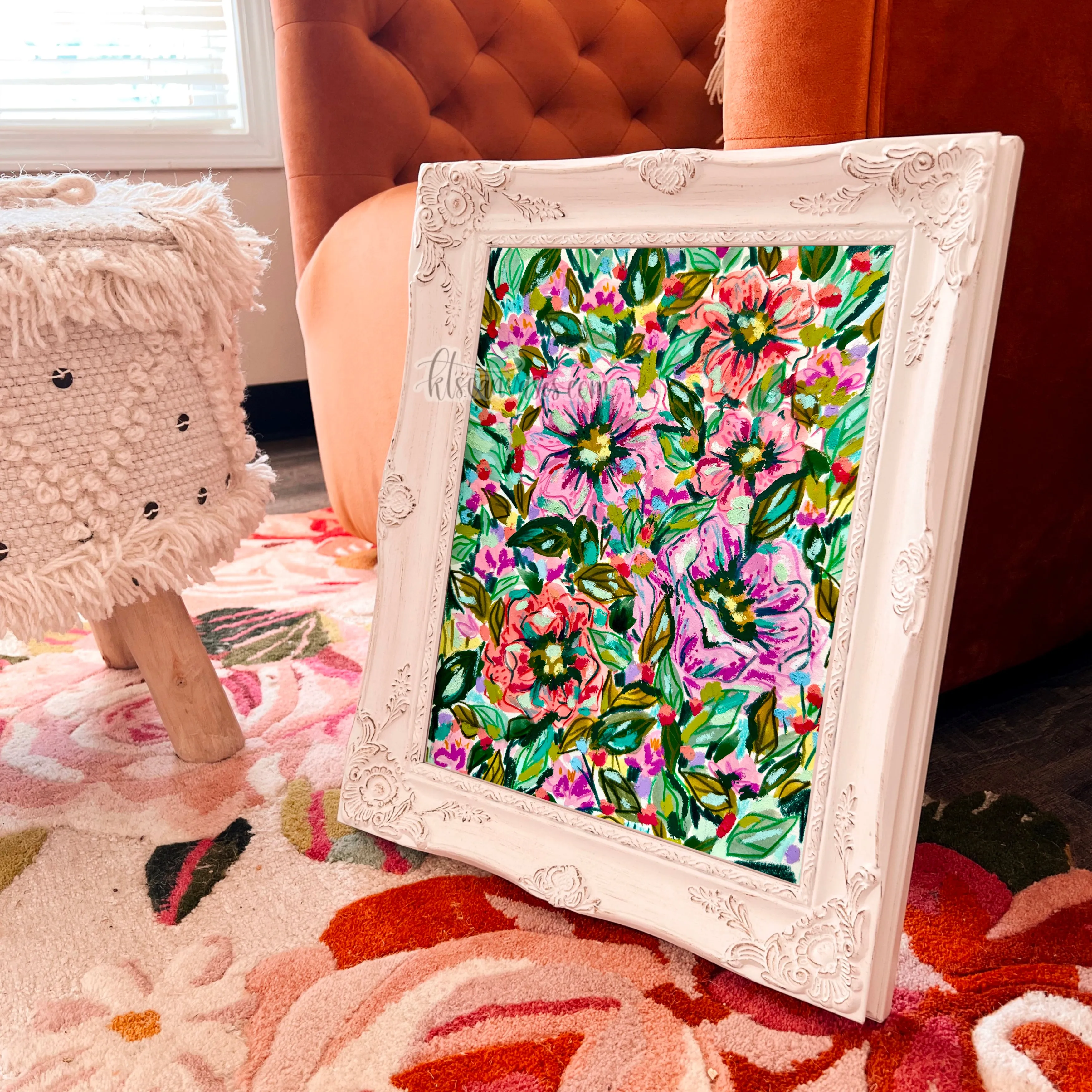 Abstract Garden No. 45 Art Print