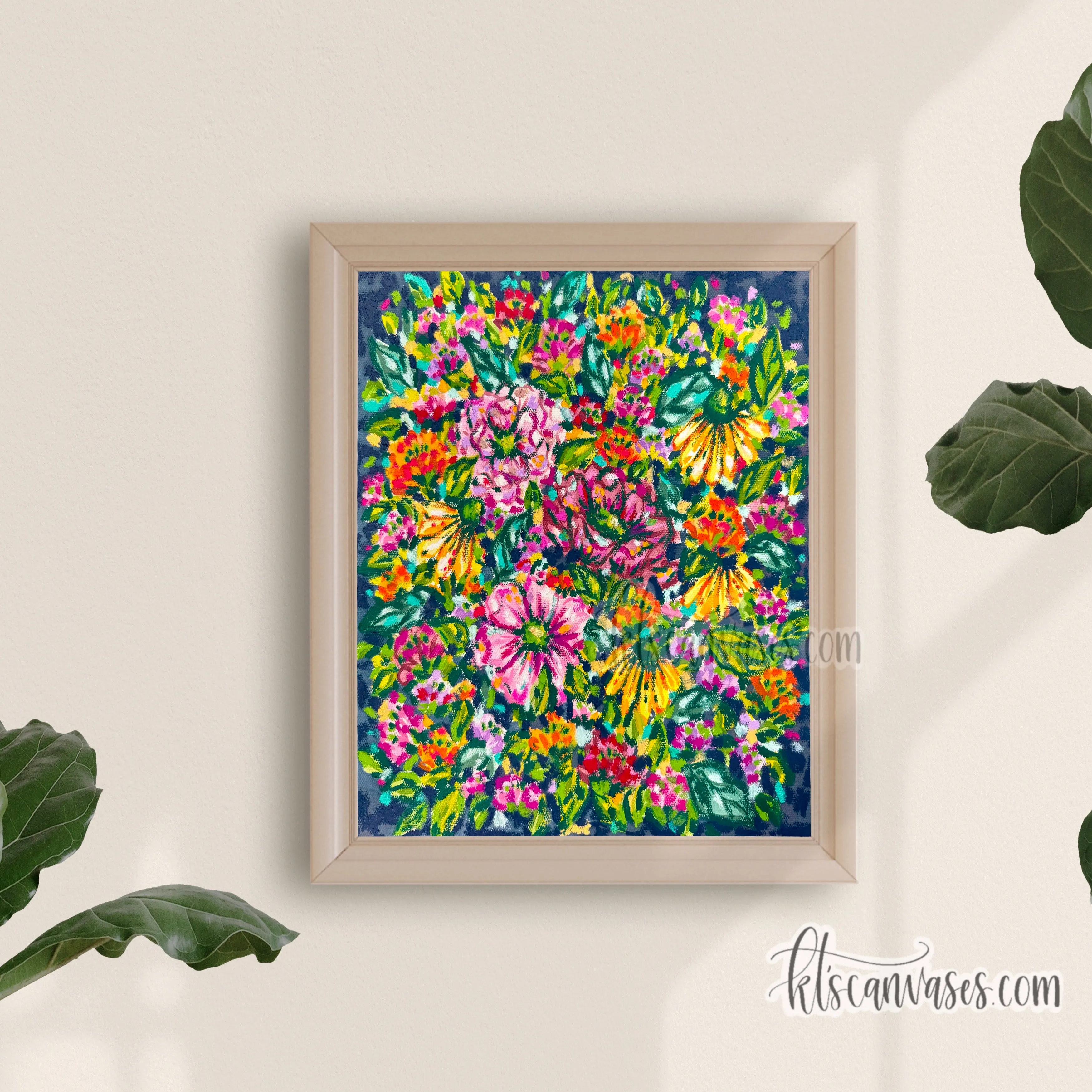 Abstract Garden No. 47 Art Print