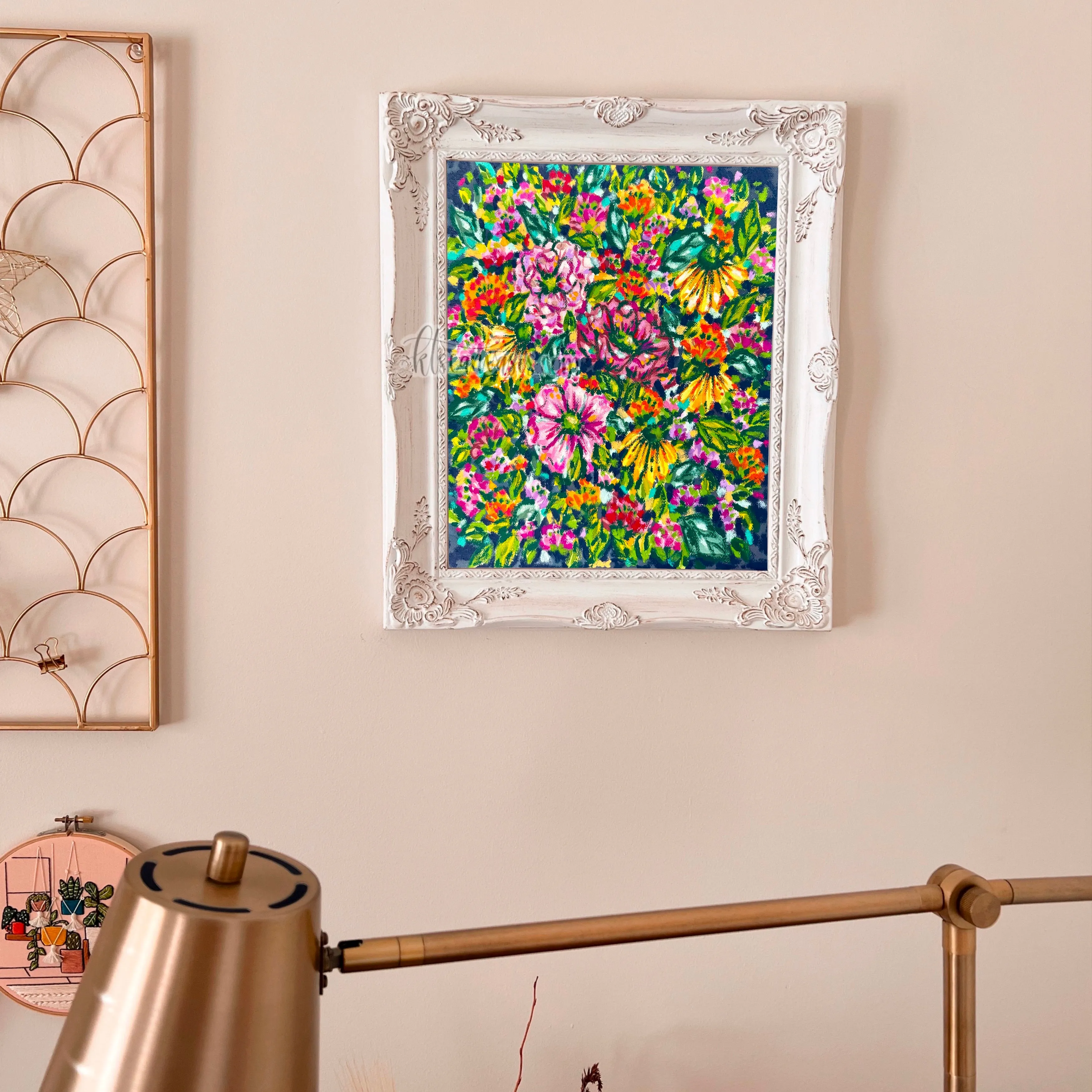 Abstract Garden No. 47 Art Print