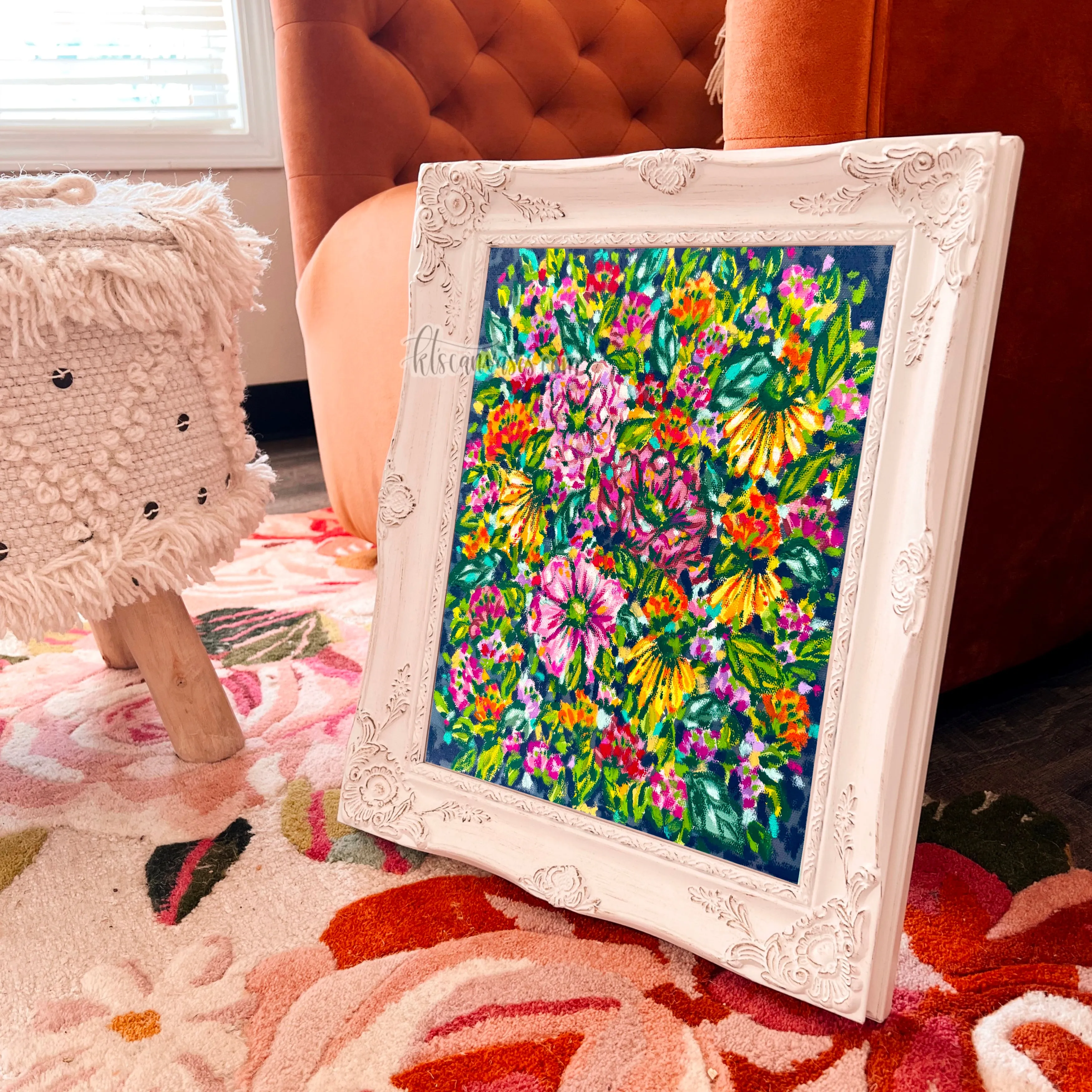 Abstract Garden No. 47 Art Print