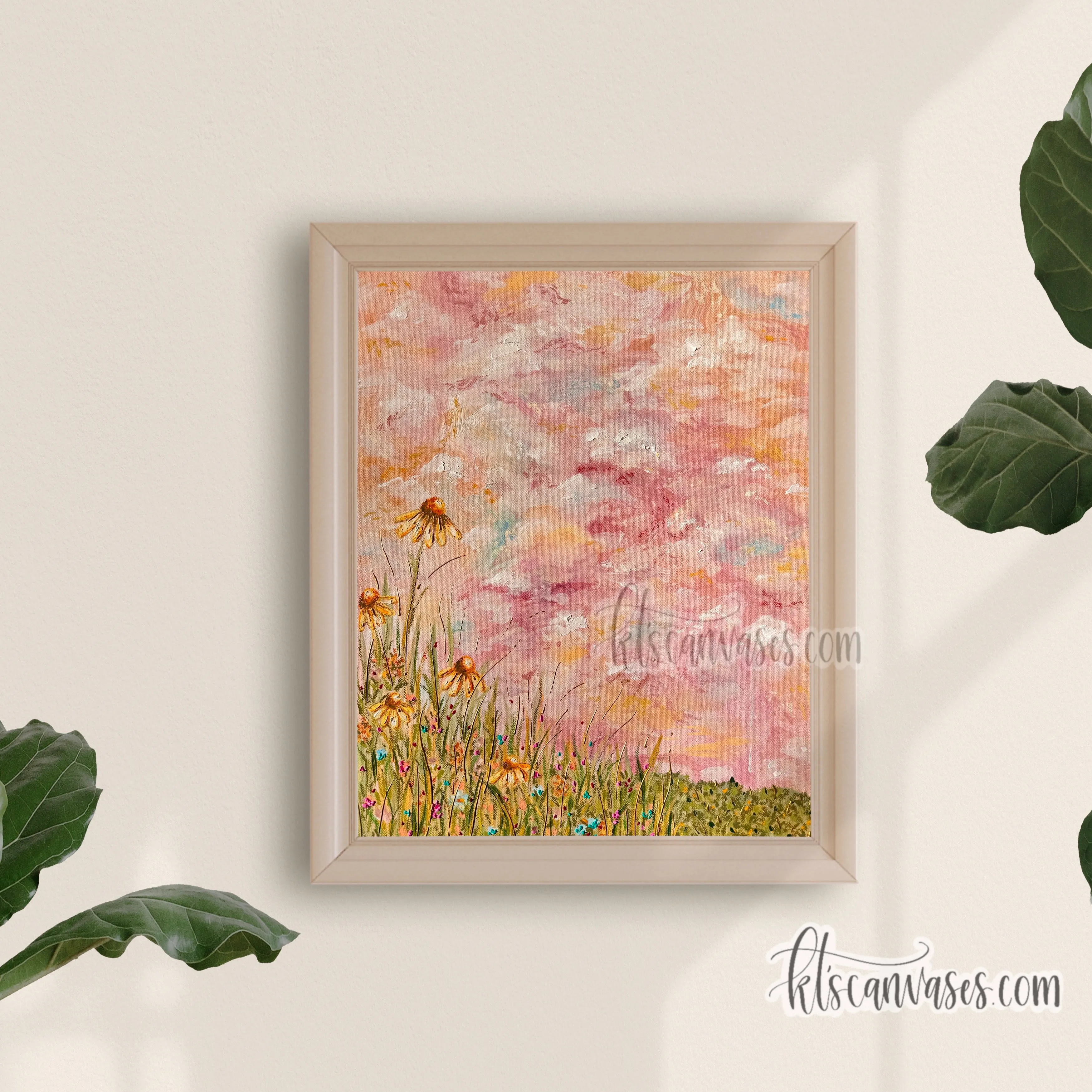 Abstract Garden No. 48 Art Print