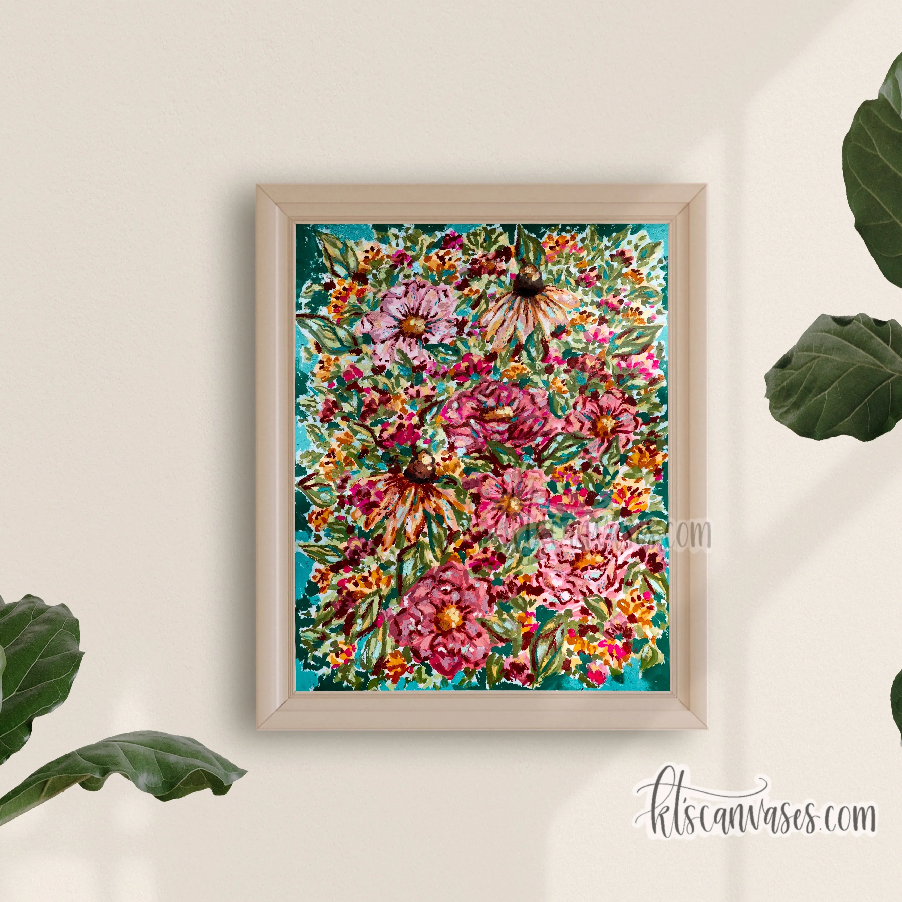 Abstract Garden No. 49 Art Print