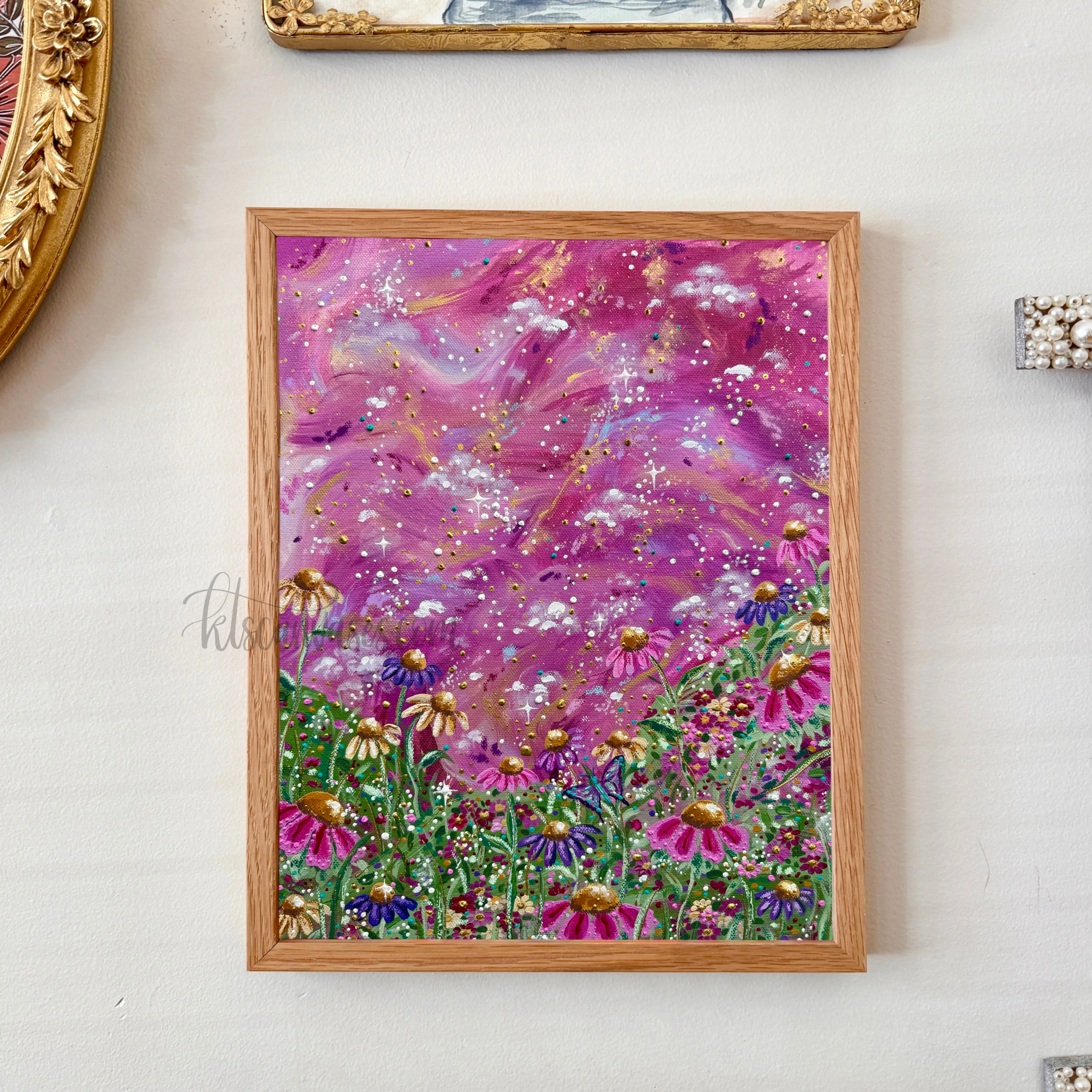 Abstract Garden No. 58 Art Print
