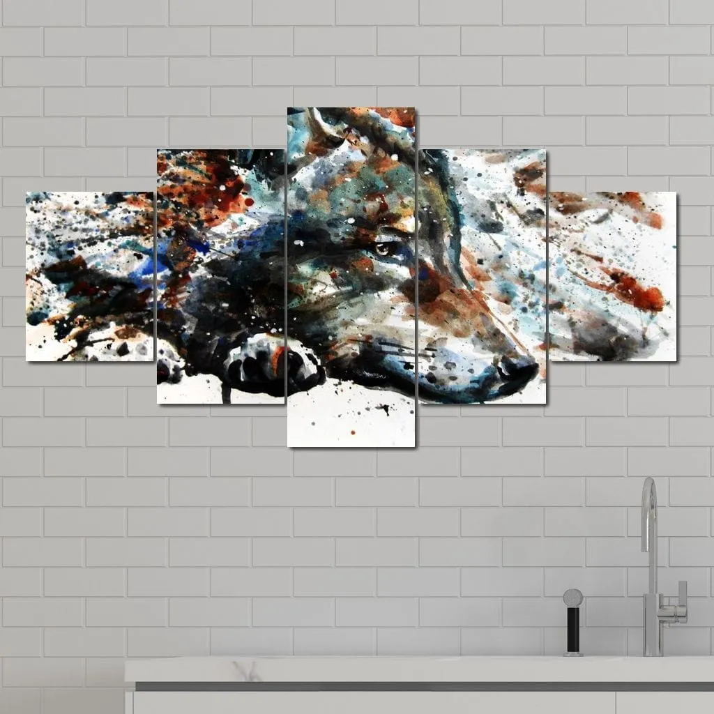 Abstract Wolf