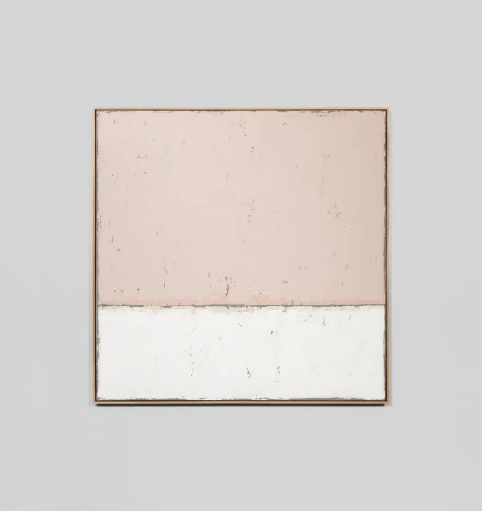 ADRIFT BLUSH 2 - FRAMED CANVAS