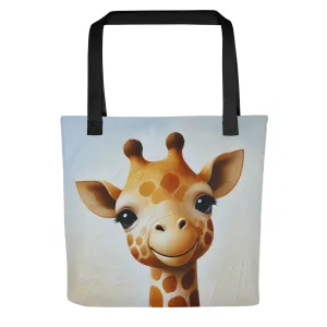 Baby Giraffe Tote Bag