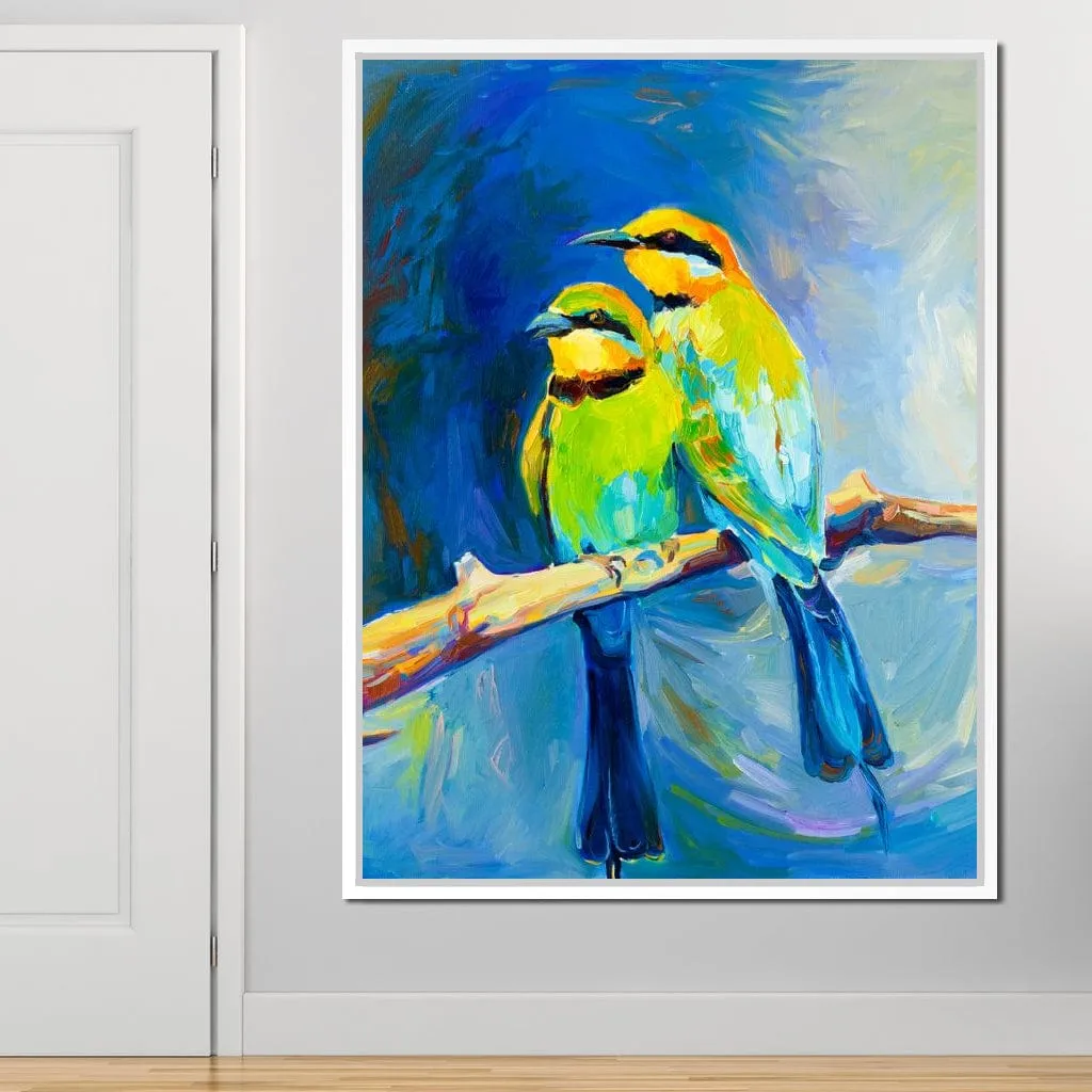 Blue Tailed Bee Eaters