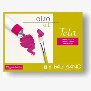 Fabriano Tela Oil 300gsm 50x65cm (5 Sheets)