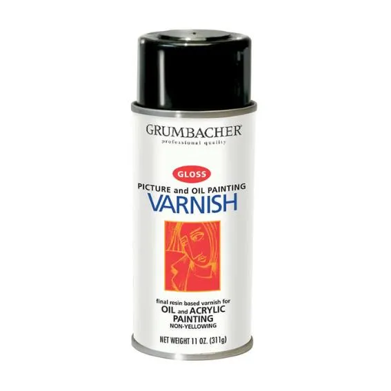 Grumbacher Picture Varnish Spray