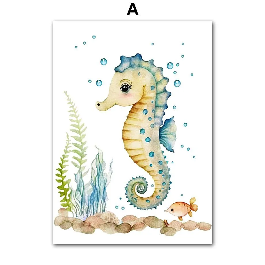 Nordic Canvas Nursery Wall Art