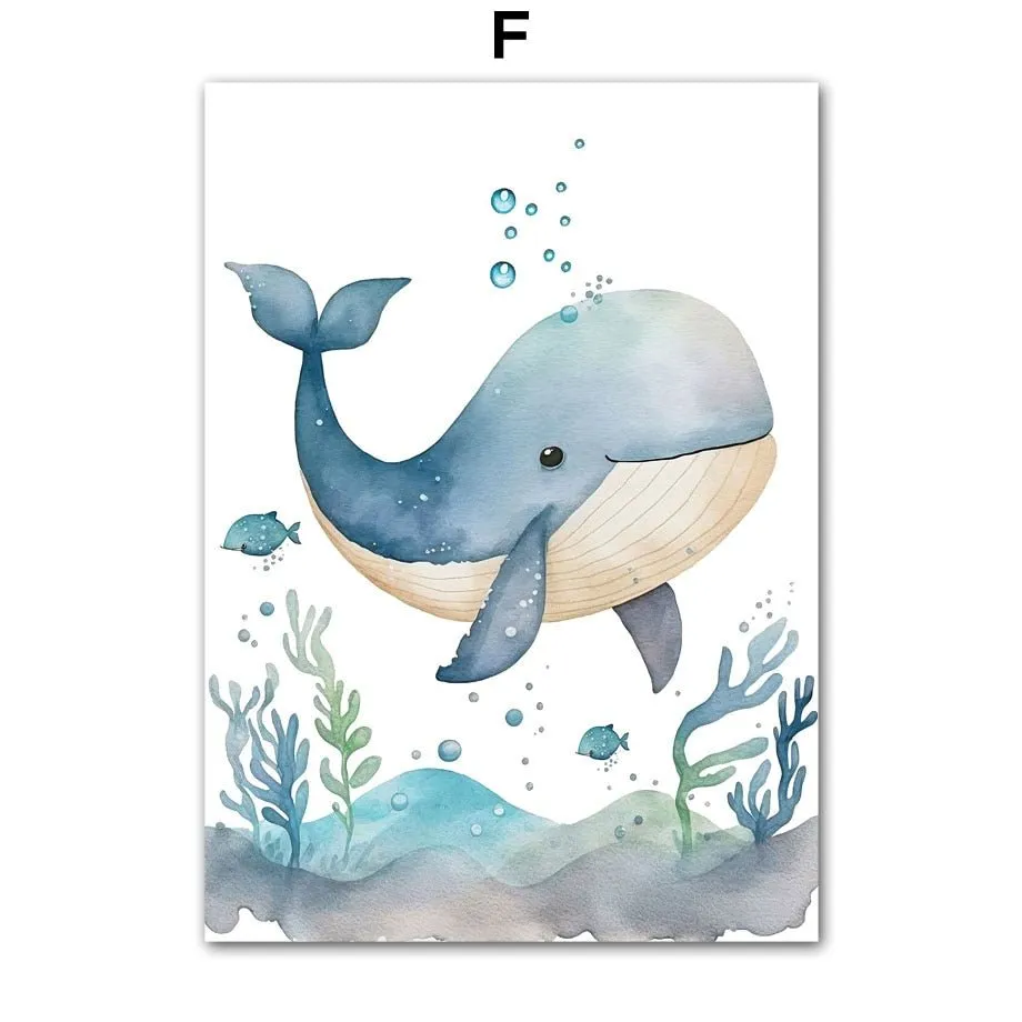 Nordic Canvas Nursery Wall Art