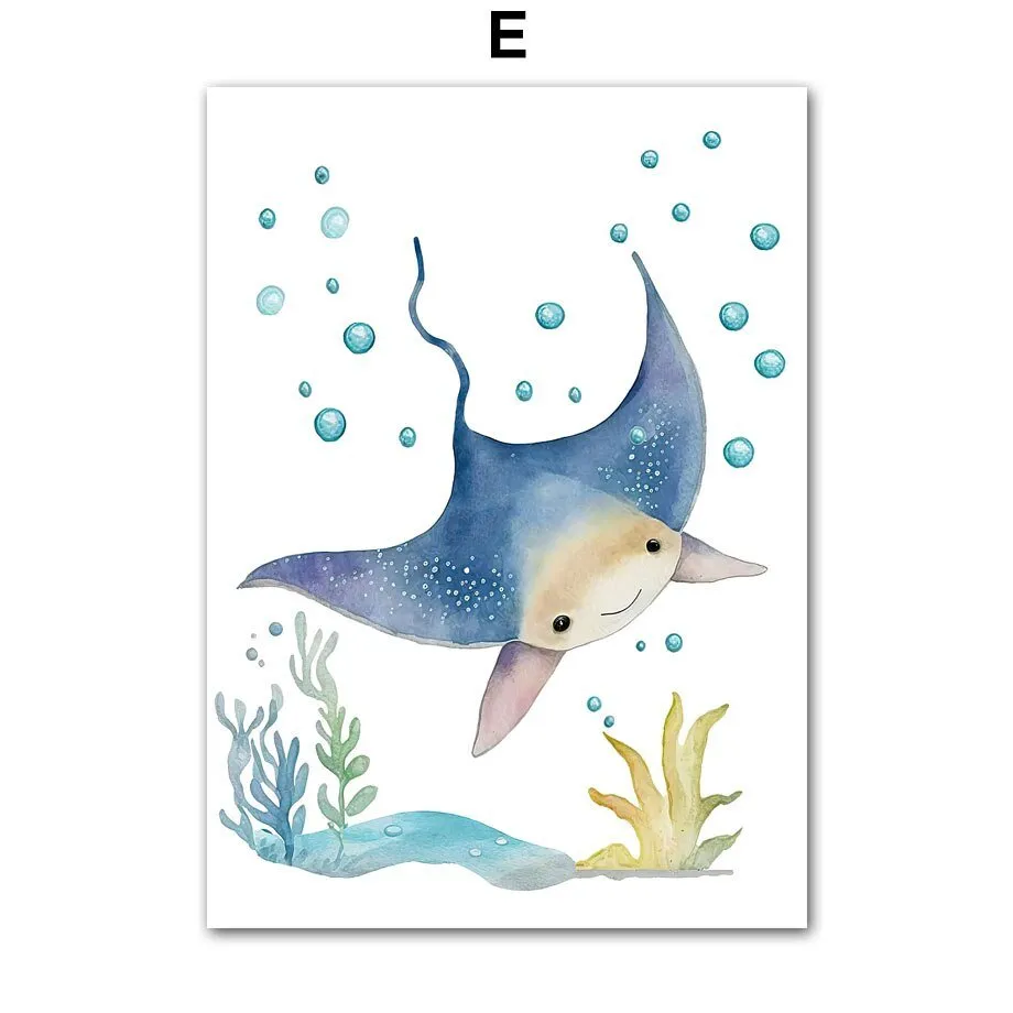 Nordic Canvas Nursery Wall Art