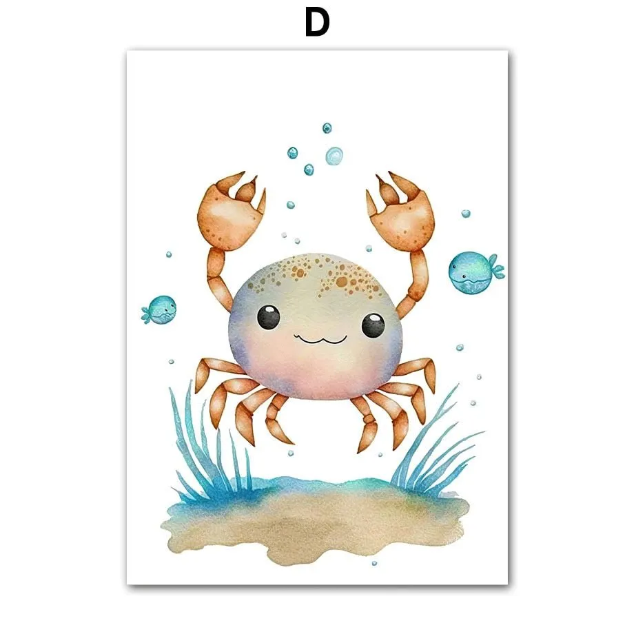 Nordic Canvas Nursery Wall Art