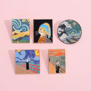 Oil Painting Pin