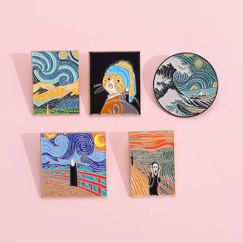 Oil Painting Pin