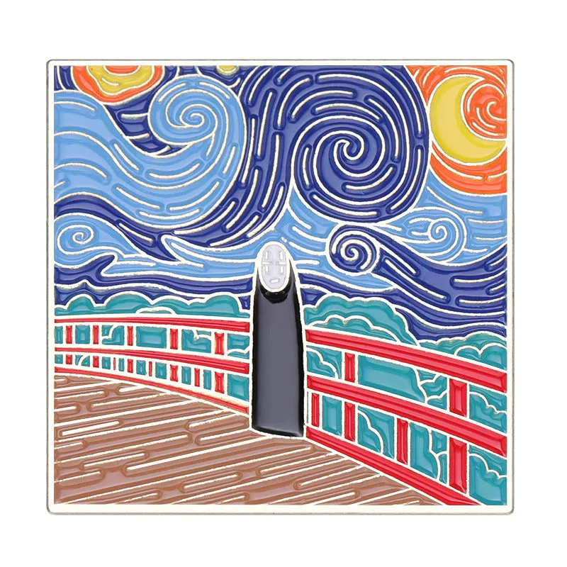 Oil Painting Pin
