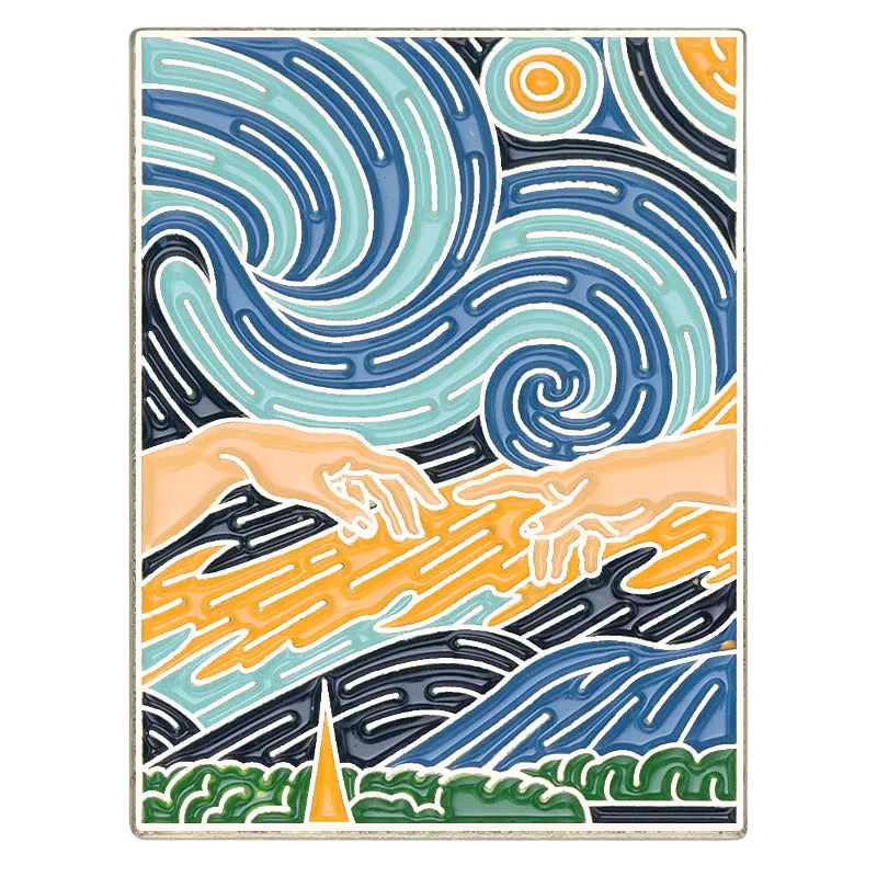 Oil Painting Pin