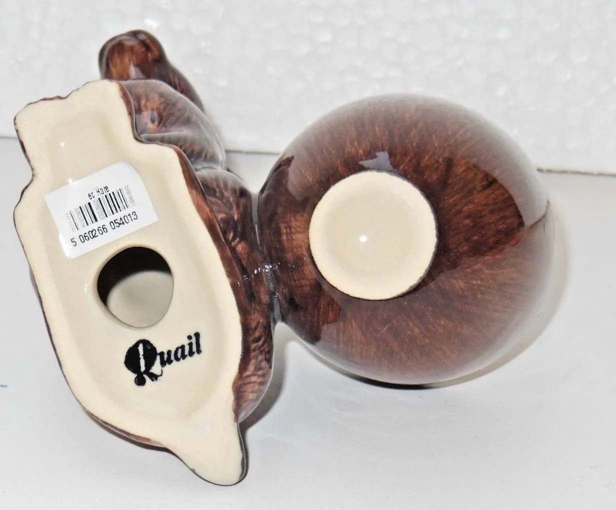 Quail Ceramics: Egg Cup With Hare