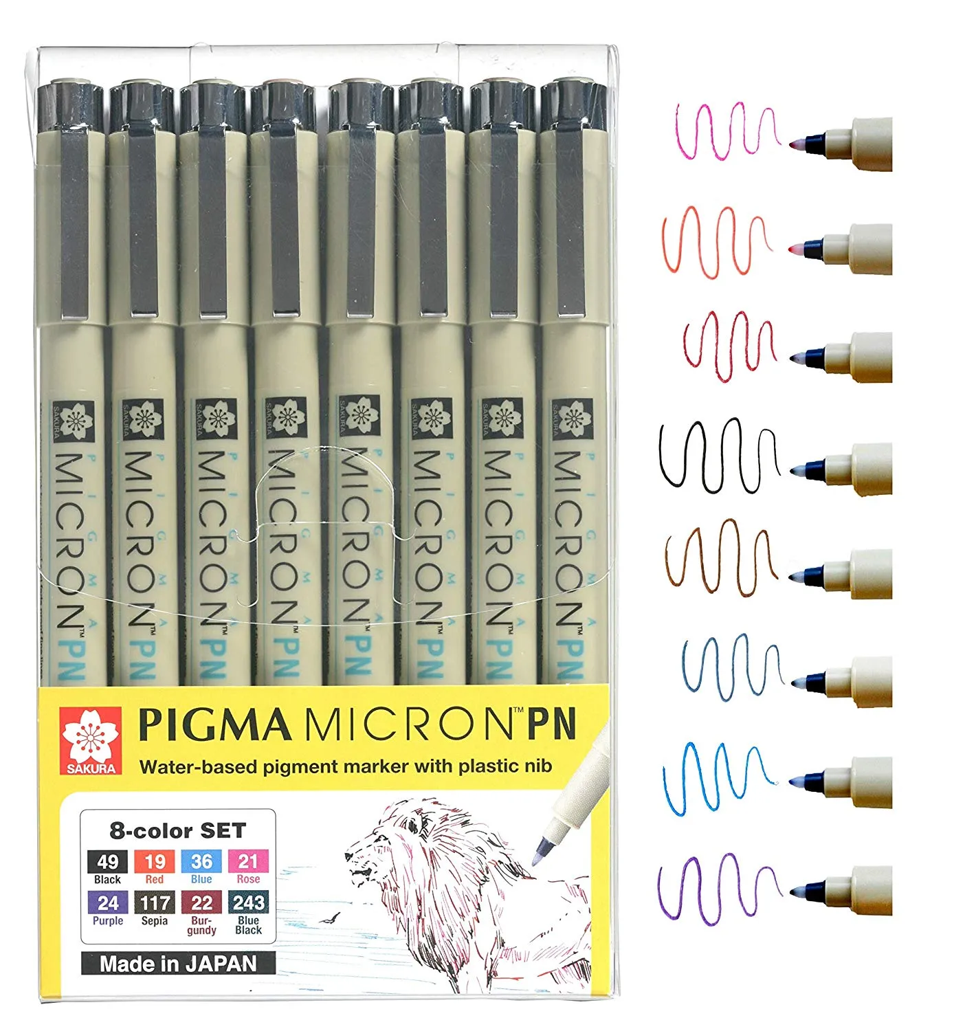 Sakura Pigma Micron Plastic Nib Set