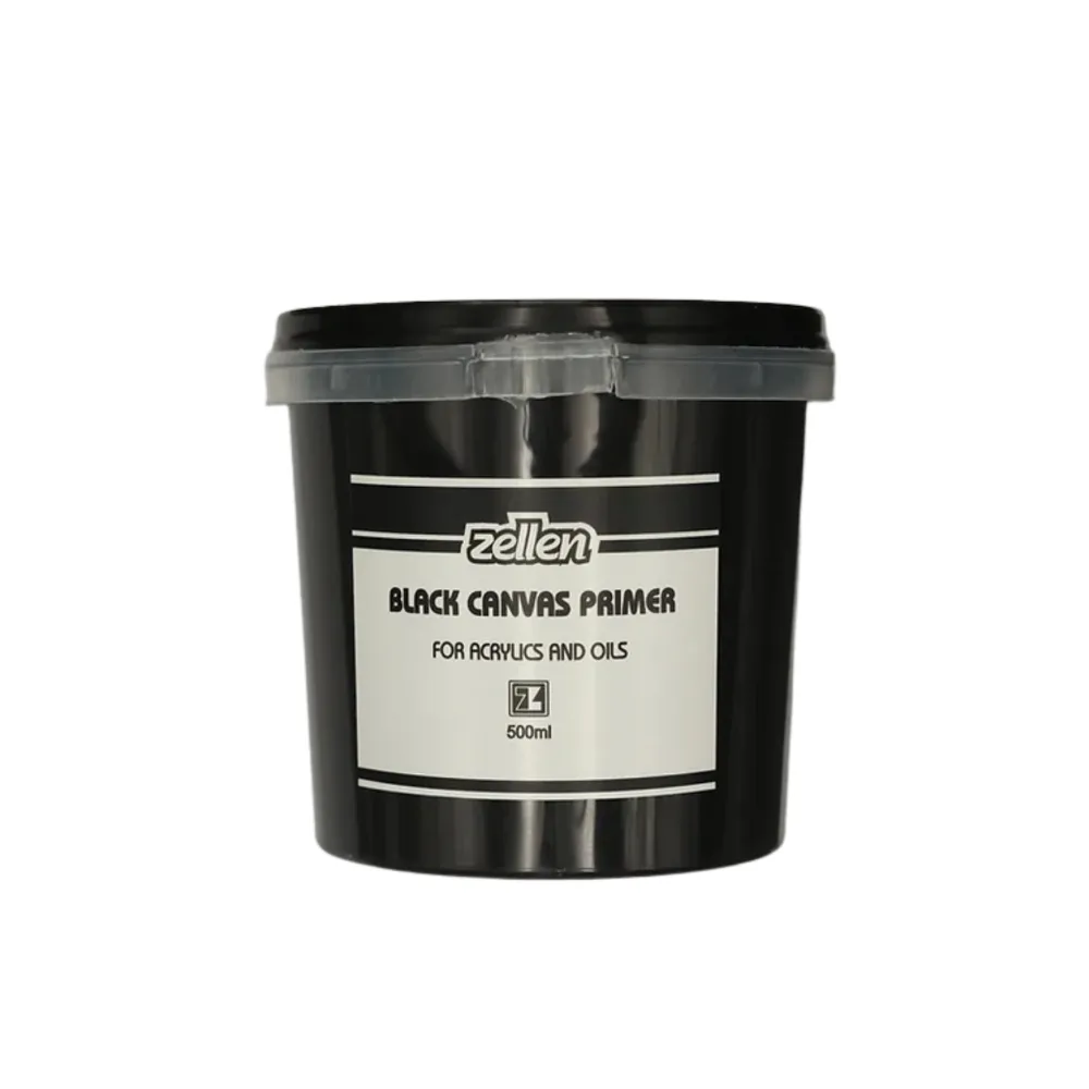Zellen Black Canvas Primer