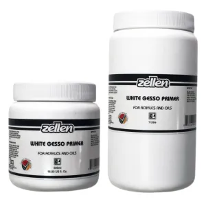 Zellen White Gesso Primer